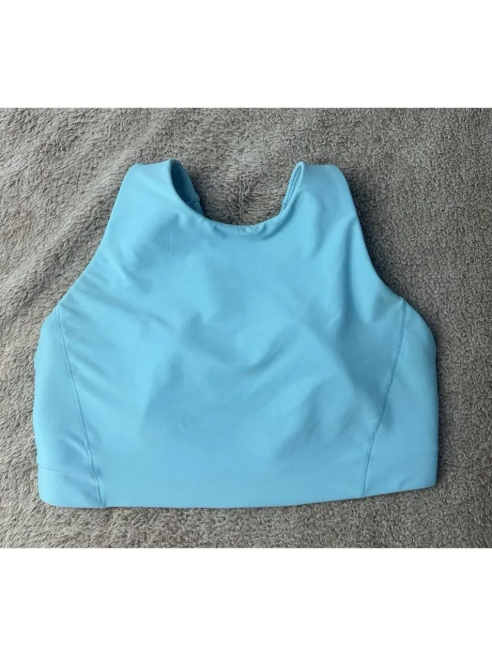 Athleta Flex Spacer Bra Aqua Blue Size XL